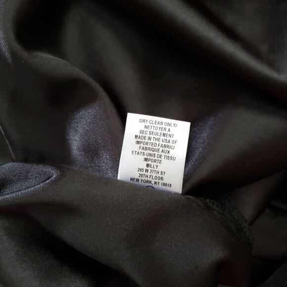 Milly Gabrielle Tiered Color Blocked Lace Shift Mini Dress Women's Size 10 - Picture 11 of 11